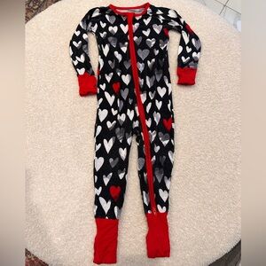 Little Sleepies Monochrome Hearts